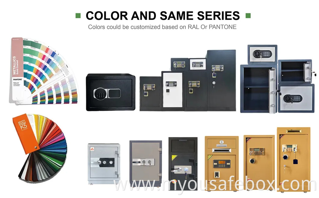 High Security Fire Safe Box Customized Fireproof Safes